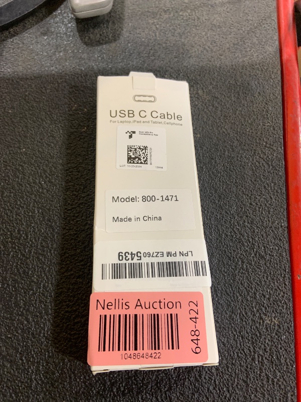 Photo 1 of USB C to USB C Cable for MacBook Air MacBook Pro Charger, iPad Pro 13 12.9 11 inch, iPad Air 5 4, Mini 6, iPhone 17 16 15 Pro Max Plus, Pixel, USBC Type C Fast Charging Cord 6.6FT