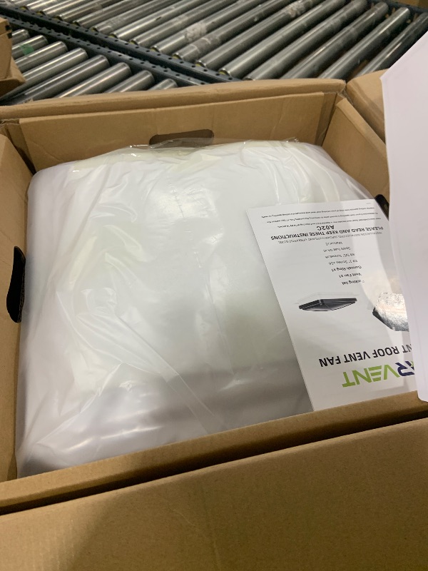 Photo 1 of Starvent RV Roof Vent Fan 6-Speed-Reversible White
