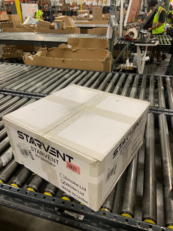 Photo 1 of Starvent RV Roof Vent Fan 6-Speed-Reversible White