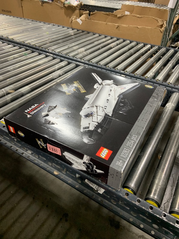 Photo 1 of LEGO Icons NASA Space Shuttle Discovery Building Sets for Adults - Model Kits for Bookshelf or Office Decor, Ages 18+ Years - Gifts for Men & Women - 10283