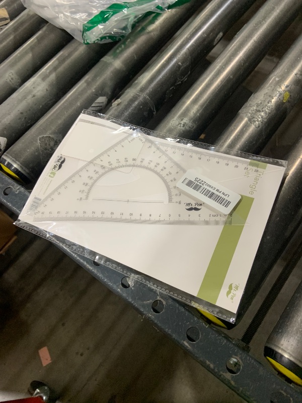 Photo 1 of Mr. Pen- Triangle Ruler, 2 Pack, 22&15cm, 30/60 & 45/90, Right Angle for Drawing, 30/60 Degree Plastic, 30 60 90, Drawing Angle, 45 Degree