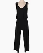 Photo 1 of tahari jumpsuit small Women Elegant Square Neck Lantern Long Sleeve Mini Ruched Bodycon StretchParty Cocktail (small,Black)