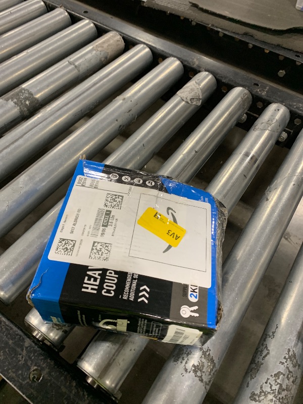 Photo 1 of RETRUE Universal Coupler Lock Trailer Locks Ball Hitch Trailer Hitch Lock Adjustable Security Heavy-Duty Steel Fits 1-7/8 Inch, 2 Inch, 2-5/16 Inch Couplers Grey & Blue