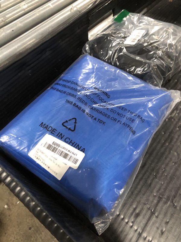 Photo 1 of MASTERCANOPY Canopy Sidewall for 10x10 Slant Leg Canopy Tent 1pc Blue