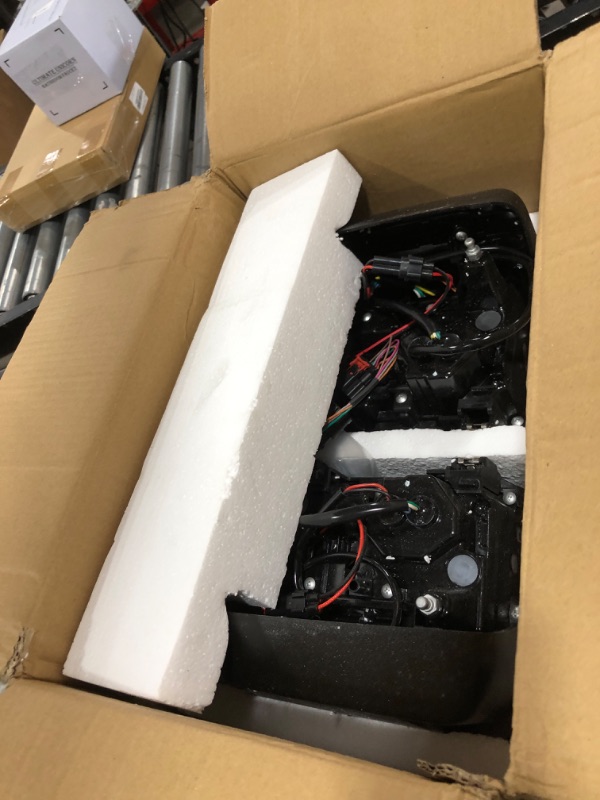Photo 1 of WOLFSTORM LED Tail Lights Compatible for 2019-2023 Jeep Gladiator JT 2019 2020 2021 2022 2023 Jeep Gladiator LED Sequential Turn Signal Tail Light Assembly,1 Pair(Clear Lens)