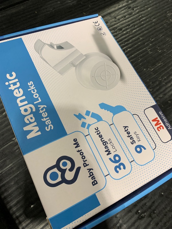 Photo 1 of BABY PROOF ME Pack of 36 Magnetic Cabinet Locks for Child Safety with 9 Keys, 3M Adhesive Easy Installation, Baby Proofing Magnetic Locks for Cabinets and Drawers (36 Locks + 9 Keys)