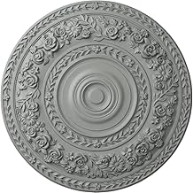 Photo 1 of 26"OD x 3 3/4"ID x 1 1/2"P Attica with Rose Ceiling Medallion (Fits Canopies up to 4 1/2")