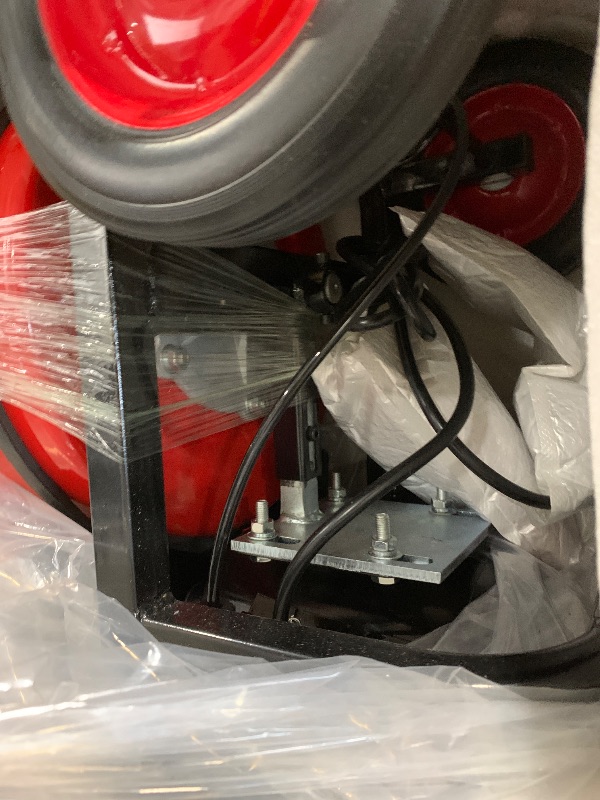 Photo 1 of Drain Cleaning Machine 100Ft 1/2 Inch Cable, 450W Auto Feed Portable Electric Sewer Snake, Electric Drain Auger with 6 Cutter Air-Activated Foot Switch for 2" to 4" Pipes