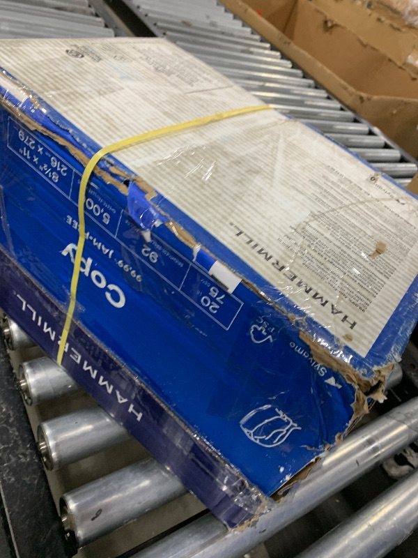 Photo 1 of Hammermill Printer Paper, 20 lb Copy Paper, 8.5 x 11 - 10 Ream (5,000 Sheets) - 92 Bright, Made in the USA