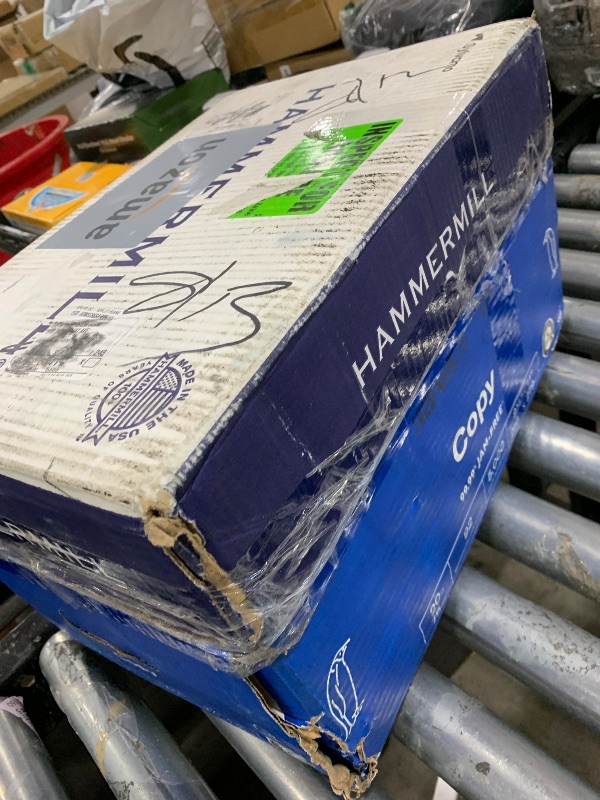 Photo 1 of Hammermill Printer Paper, 20 lb Copy Paper, 8.5 x 11 - 10 Ream (5,000 Sheets) - 92 Bright, Made in the USA