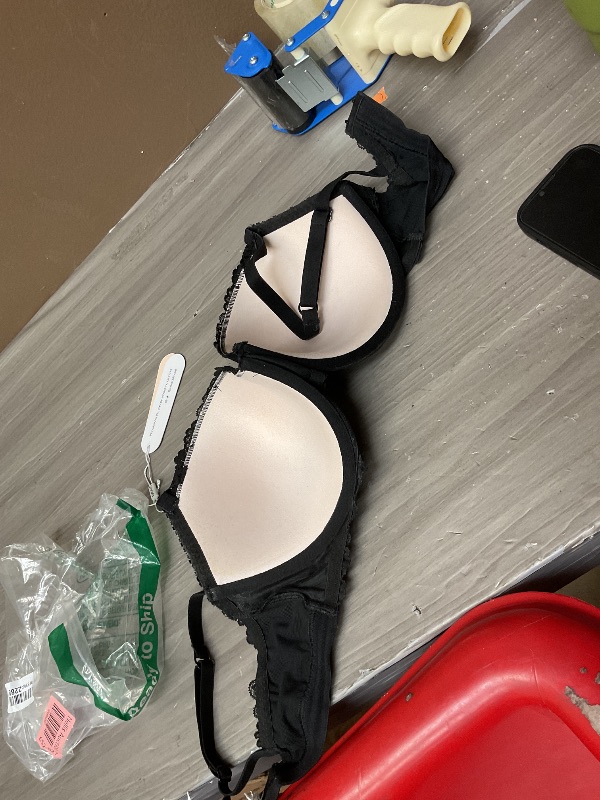 Photo 1 of Womens black lace Everyday Bra Comfortable Black D36 