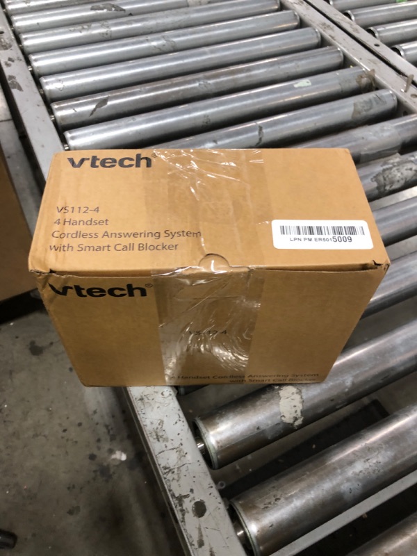Photo 1 of VTech VS112-4 Bluetooth 4 Handset Cordless Phone for Home with Answering Machine, Call Blocking, Caller ID, Intercom and Connect to Cell