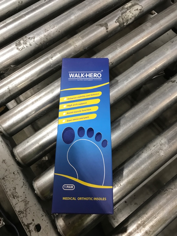 Photo 1 of Plantar Fasciitis Feet Insoles Arch Supports Orthotics Inserts Relieve Flat Feet, High Arch (Mens 8-8 1/2 | Womens 10-10 1/2)