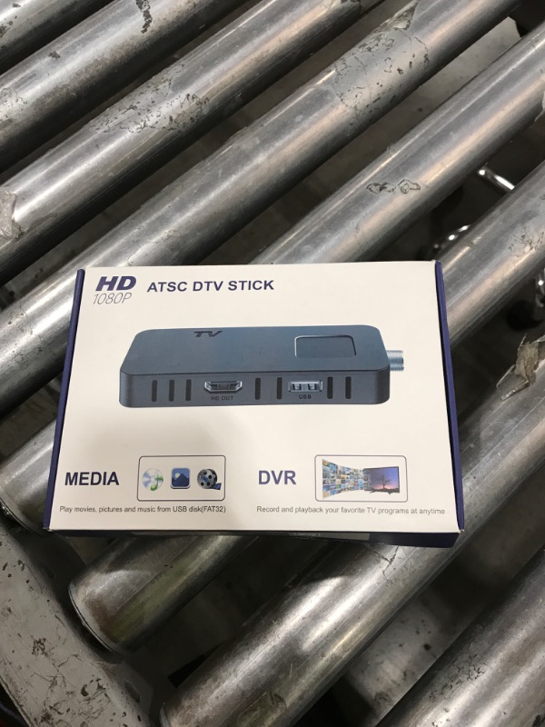Photo 1 of DCOLOR Digital Converter Box for TV [2025 Updated], Mini ATSC Tuner [Hidden Behind TV], Watch & Record Free Over-The-Air Channels, Projectors with HDMI Output, DVR&EPG Ready, 2-in-1 Learning Remote