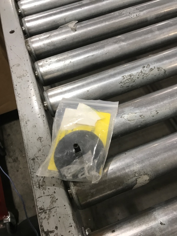 Photo 1 of Door Hole Cover Plate | Dummy Deadbolt Lock Doorknob Filler | 2-5/8" | Black | Tuff Strike