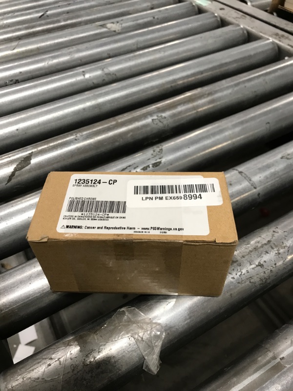 Photo 1 of KOHLER GENUINE PART 1235124-CP SPRAY ASSEMBLY