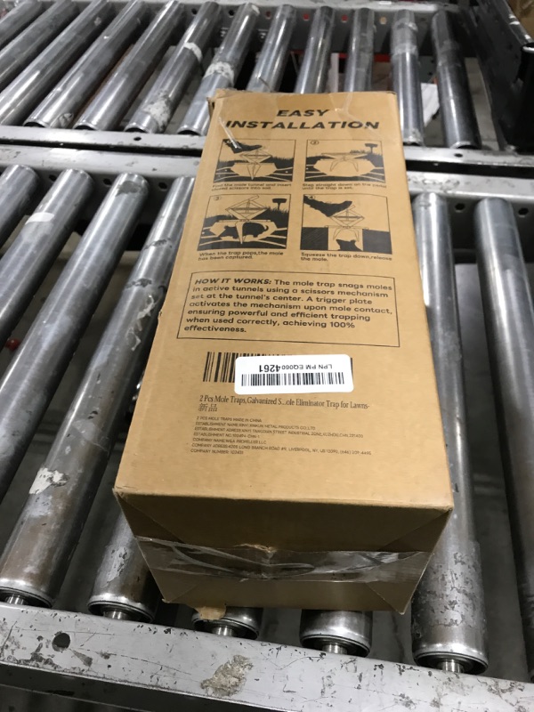 Photo 1 of 2 Pack Mole Traps,Galvanized Steel Scissor Trap,Reusable Mole Trap Killer,Easy Set Mole Eliminator Trap for Lawns