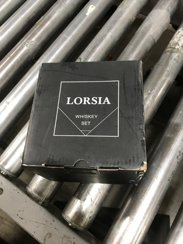 Photo 1 of  Whiskey Glass, Crystal Bourbon Glasses Set of 1 in Gift Box - 300ml Old Fashioned Glasses for Scotch Cocktail Rum Cognac, Christmas,Thanksgiving Gifts for Men