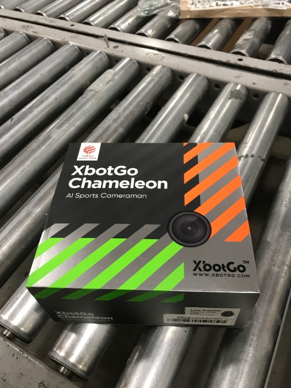 Photo 1 of XbotGo Chameleon AI Auto Sports Action Camera - 4K 60FPS Soccer Camera and Basketball Tracking Camera for Team Sports, Live Streaming, No Subscription, Works with iOS & Android (Lava Graphite)