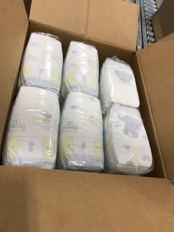 Photo 1 of Pampers Baby Diapers - Swaddlers - Size 3, 168 Count, Ultra Absorbent Disposable Infant Diaper