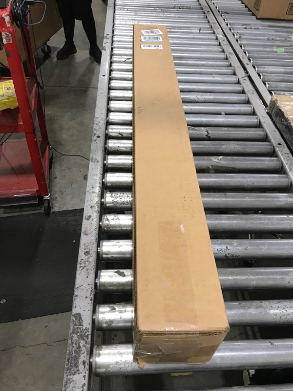 Photo 1 of Room divider Ceiling Track set for Curtains with hooks, Corner Connectors(Set of 2) and top brackets Curtain Rail System (6-9 ft Track Set)