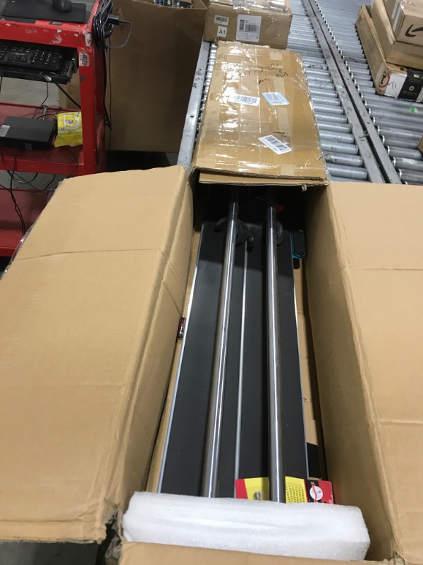 Photo 1 of 48-Inch Manual Tile Cutter, Laser Guided Precision, Tungsten Carbide Cutting Wheel, Ideal for Porcelain and Ceramic Tiles, Durable All-Steel Construction, Tile Cutting Machine