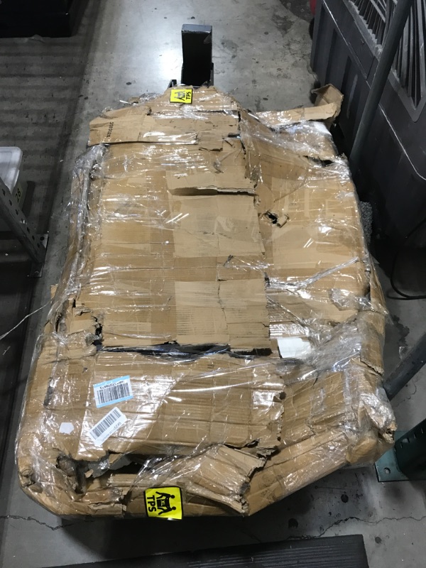 Photo 1 of 46" Skid Steer Pallet Fork, Quick Attach Mount Skid Steer Attachments with Hitch Ball, 2600 LBS Load Capacity Pallet Fork Frame with 46" Fork Blades for Tractors Loaders