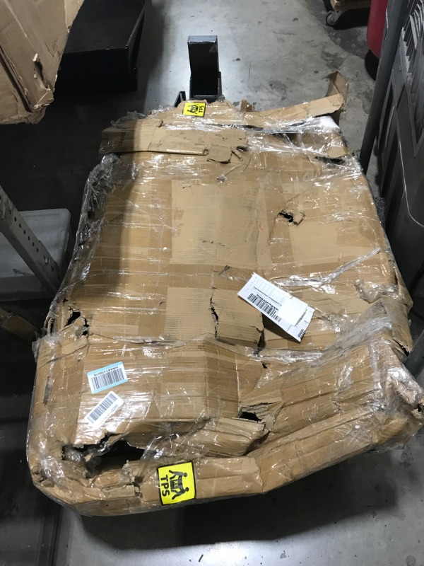 Photo 1 of 46" Skid Steer Pallet Fork, Quick Attach Mount Skid Steer Attachments with Hitch Ball, 2600 LBS Load Capacity Pallet Fork Frame with 46" Fork Blades for Tractors Loaders