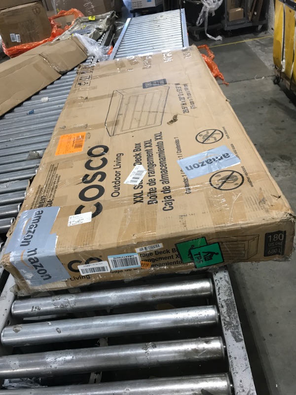 Photo 1 of Cosco Outdoor Living 88180BGY1E Cosco Outdoor Patio Storage