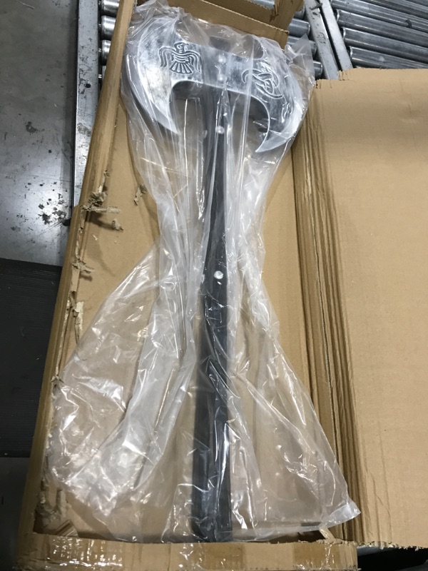 Photo 1 of LOOYAR Kids Toy Middle Ages Medieval Crusader Knight Soldier Warrior Costume axe for Boys Battle Play Halloween Cosplay LARP