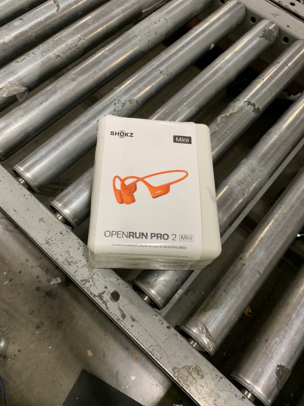 Photo 1 of SHOKZ New OpenRun Pro 2 - Open-Ear, Bone Conduction Sport Headphones - with Reflective Strip - Sweat Resistant, Workout Headphones - Secure, Wireless, Comfortable Fit-Deep Bass and Smart Mic App