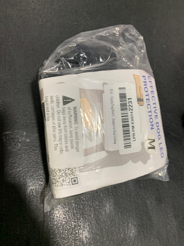 Photo 1 of Dog Rear Leg Sleeve to Stop Licking, Surgical Sleeve for Recovery After TPLO, ACL, Wound Cover for Back Leg, Dog Cone Alternative for Surgery(Right Leg, M)