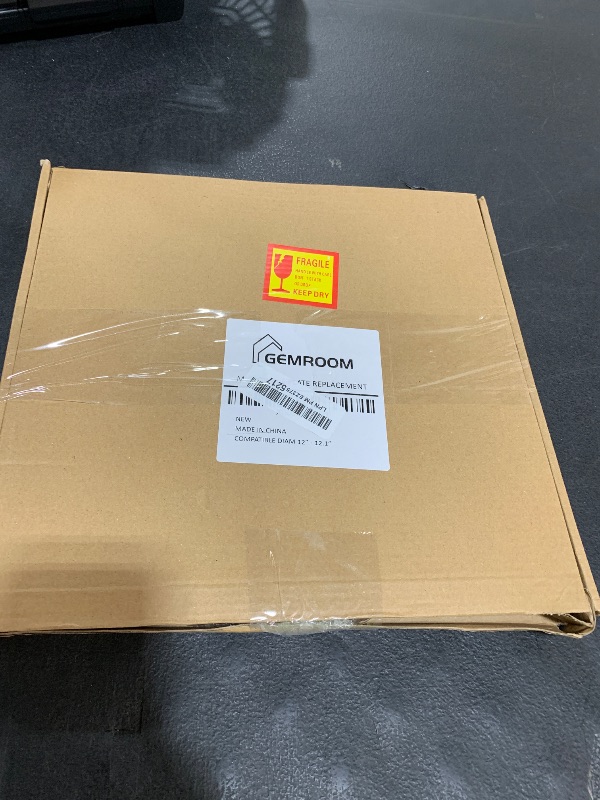 Photo 1 of 12" Whirlpool Microwave Glass Plate Replacement W11367904 W11291538 W10337247 W11443145, Compatible with Whirlpool Microwave Glass Turntable Plate WMH31017 WML55011 Whirlpool 12 Inch Microwave Plate