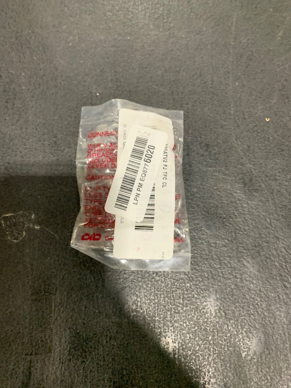 Photo 1 of DID (520ATV2-FJ-TFC-CL) Gold High Performance X-Ring ATV Clip Type Connecting Link