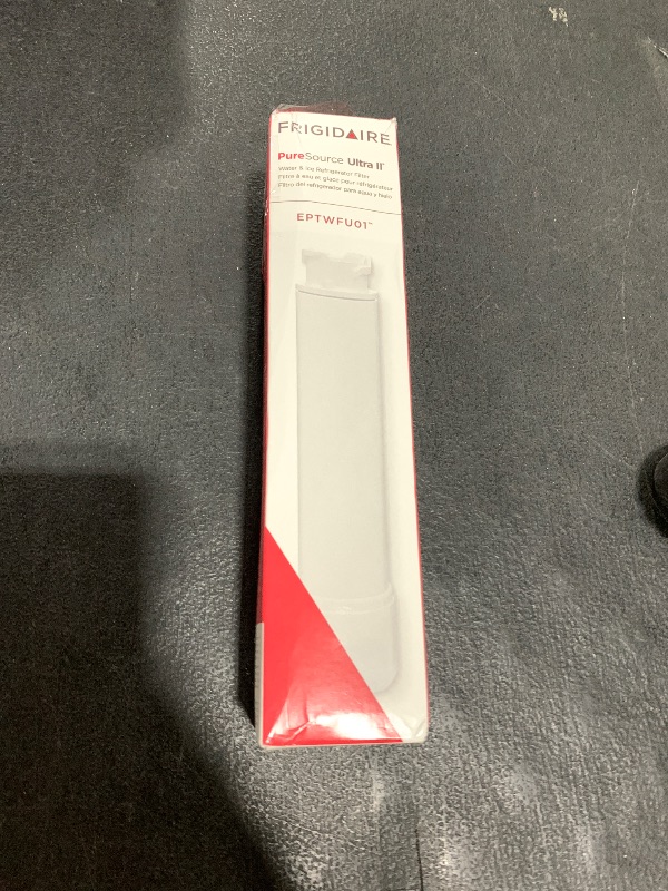 Photo 1 of FRIGIDAIRE EPTWFU01 PureSource Ultra II Refrigerator Water Filter, 1 Count, White