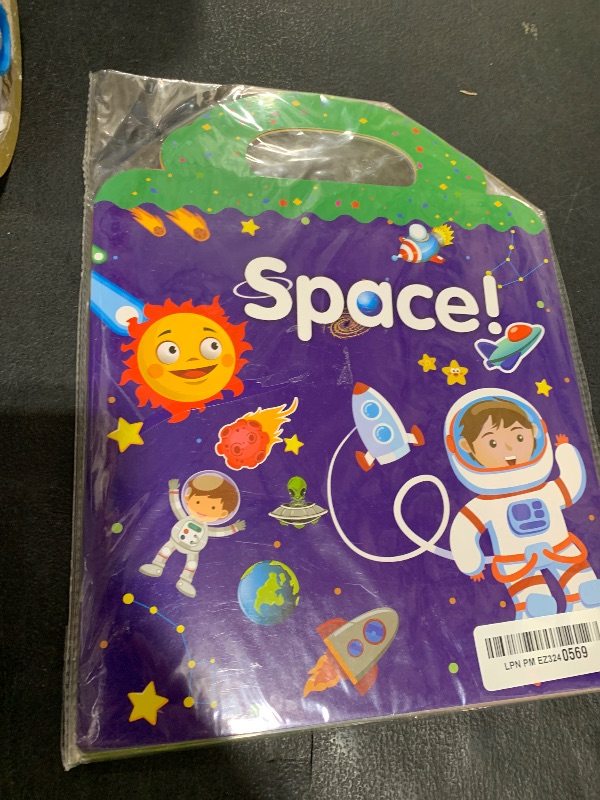 Photo 1 of Sticker Books for Kids, Reusable Sticker Book for Toddlers, Dinosaur Ocean Animal Space Stickers Activity Books Stickers for Kids, Educational Learning Toys for Boys Girls Birthday Gifts
