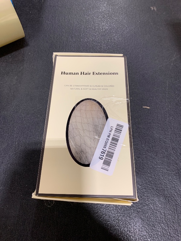 Photo 1 of isheeny Hair Toppers For Women Real Human Hair White 8Inch Human Hair Topper for Women, 2 Clips Secure Hold, Realistic Artificial-Base Scalp for Thinning Hair & Hair Loss