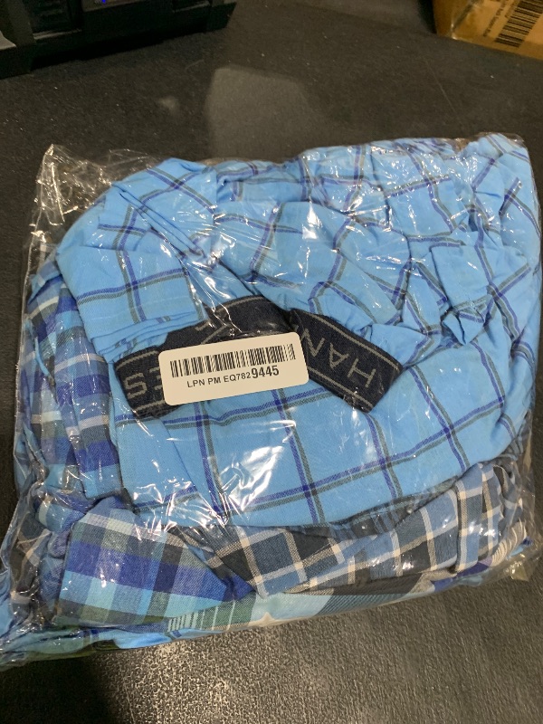 Photo 1 of Hanes Men Hanes Men's Tagless Boxers with Exposed Waistband, Assorted Multi-Packs and Colors Size Unknown