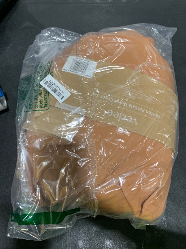 Photo 1 of 100% Pima Cotton Percale Duvet Set - 3 Pc King Size Duvet Cover with Shams - Breathable, Durable, Long Staple Cotton Bedding Set - Corner Ties & Zipper Closure (King/California King, Canyon)