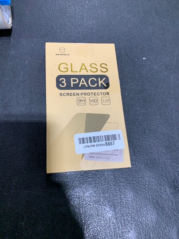 Photo 1 of Mr.Shield [3-PACK] Designed For LG G7 ThinQ [Tempered Glass] Screen Protector [Japan Glass With 9H Hardness] with Lifetime Replacement