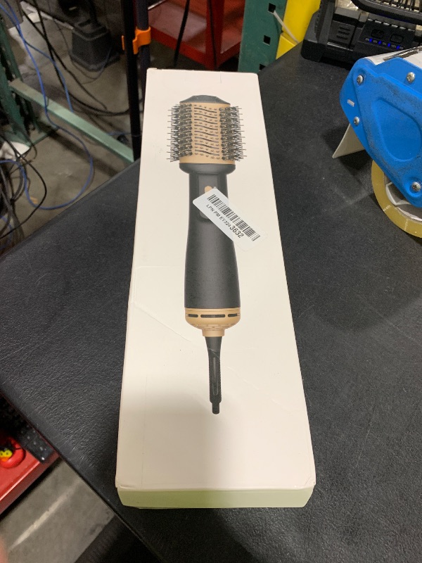 Photo 1 of Lopeie Hair Dryer Brush Blow Dryer Brush in One, 4 in 1 Hair Dryer and Styler Volumizer with Oval Barrel, Professional Salon Hot Air Brush for All Hair Types, Gold