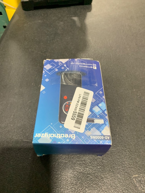 Photo 1 of COCOCKA Breathalyzer, Professional-Grade Accuracy Alcohol Tester with LCD Digital Display,Portable Alcohol Tester for Home and Party Use(10 Mouthpieces)