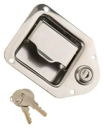 Photo 1 of TRAILER DOOR HANDLE WITH KEY LOCK 3PK & KEYS 