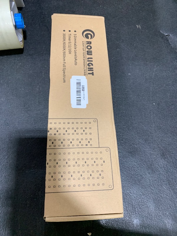 Photo 1 of Garpsen Grow Light, 6000K Full Spectrum Plant Lights for Indoor Growing with Auto Timer 6/12/16H, 5 Dimmable Levels & 3 Color Modes, 552 LEDs Grow Lamp Panel for Seed Starting, Veg and Bloom(4Panels)