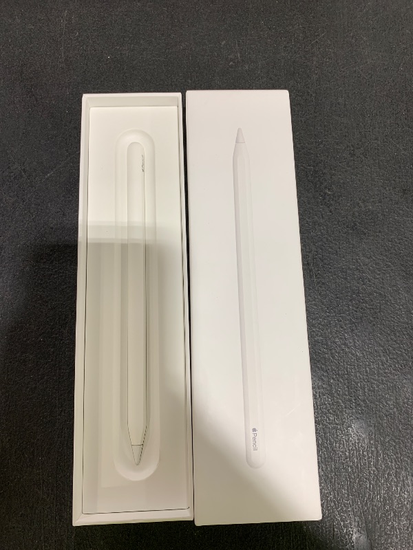 Photo 1 of Apple Pencil (2nd Generation): Device Compatibility Check Required - Pixel-Perfect Precision, Perfect for Note-Taking, Drawing, and Signing documents. Attaches, Charges, and Pairs magnetically.