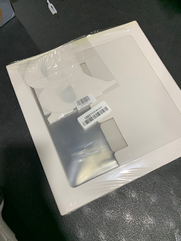 Photo 1 of PABUES Baby Boxes with 4 PCS Letters for Baby Shower White Clear Balloon Box Blocks Gender Reveal Decorations and Birthday Party (White)