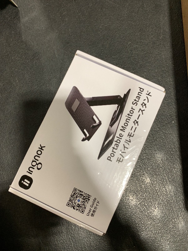 Photo 1 of Ingnok Adjustable Tablet Stand Holder - Portable Monitor Stand Compatible with Portable Monitor? Tablet, Phone, iPad, Surface Pro,Kindle