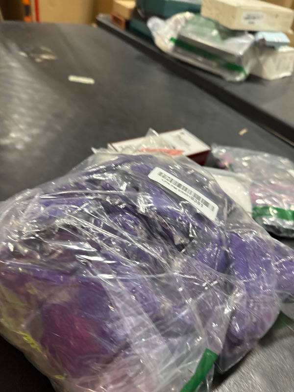 Photo 1 of 72 Pcs Wrist Sweatbands Bulk for Kids Field Day Cotton Terry Sweat Bands Sports Fan Wristbands Kids for Summer Camp Student Football Team Sports Competition Party Favors(Purple)