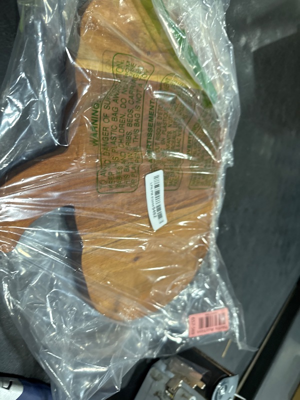 Photo 1 of Halloween Pumpkin Shaped Wood Cutting Board for kitchen Decoration, Gothic Cutting Boards with Handle, Charcuterie Wooden Boards, Serving Platter (Pumpkin Board 12"L x 13"W)