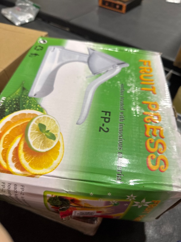 Photo 1 of Stainless Steel Manual Fruit Juicer,Multifunction Mini Lemon Squeezer Juicer Citrus Manual Juicer Press,Easy, Juicer Extractor Tool for Lemon Orange Citrus Vegetable